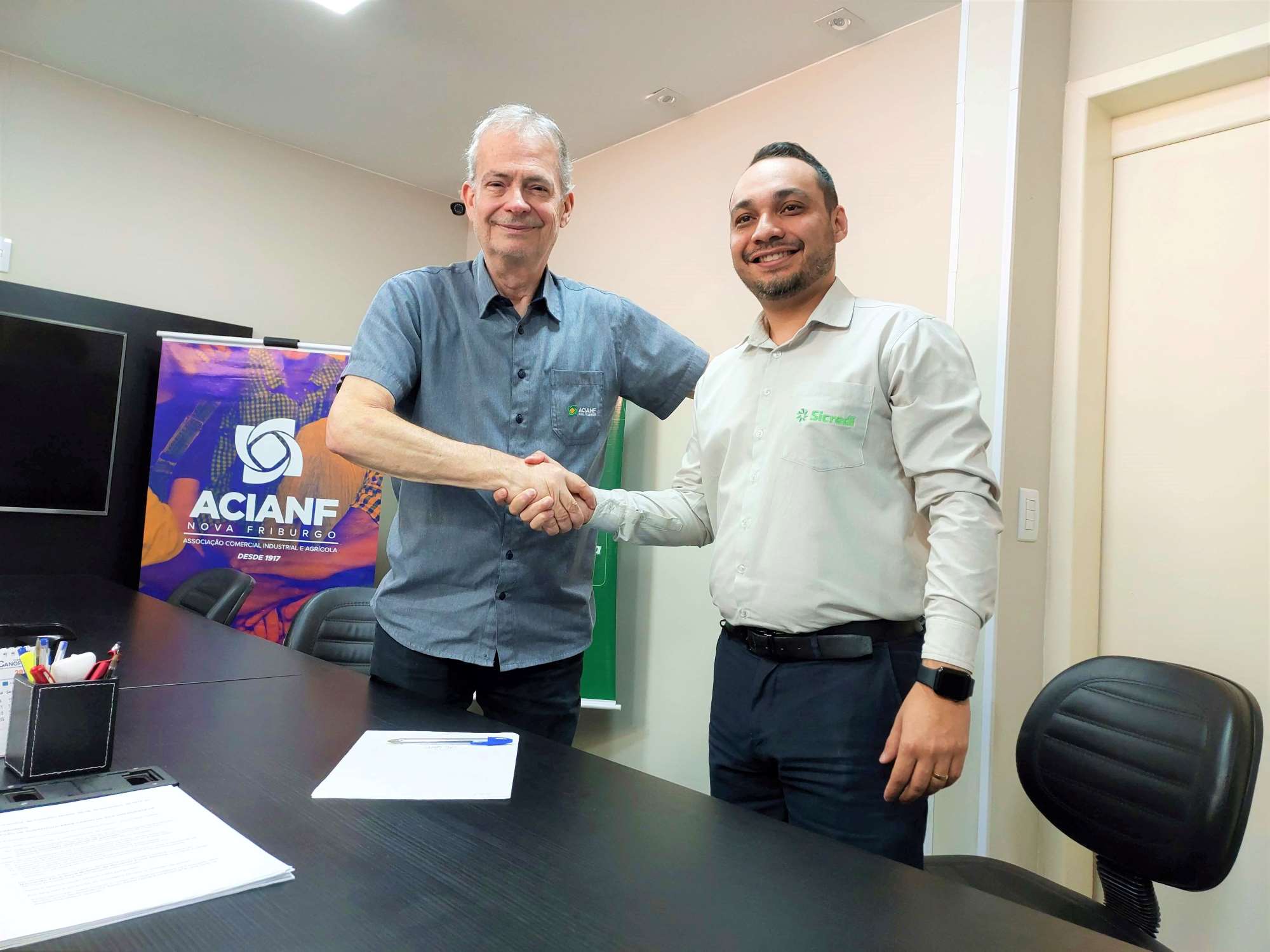 ACIANF e SICREDI firmam parceria