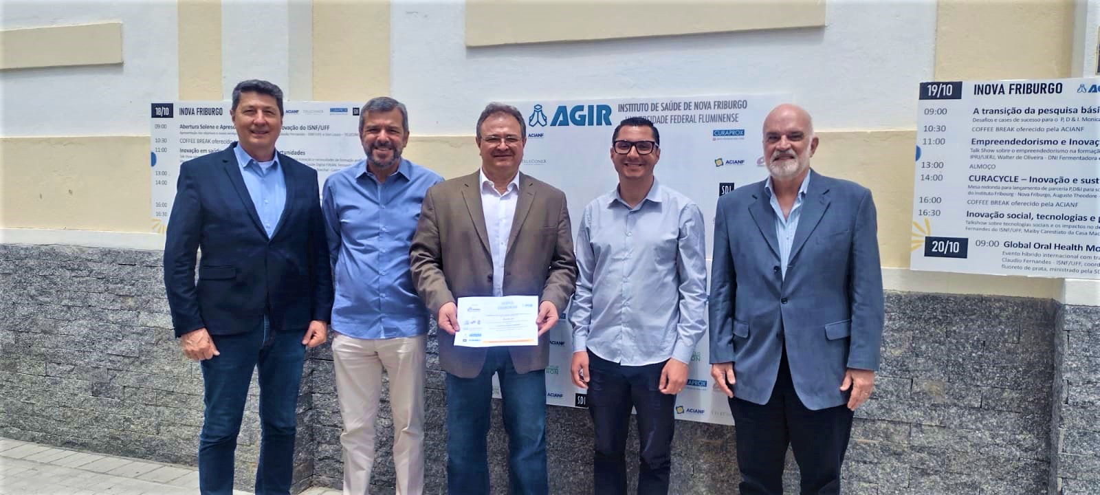 ACIANF participa de lançamento de HUB de Inovação